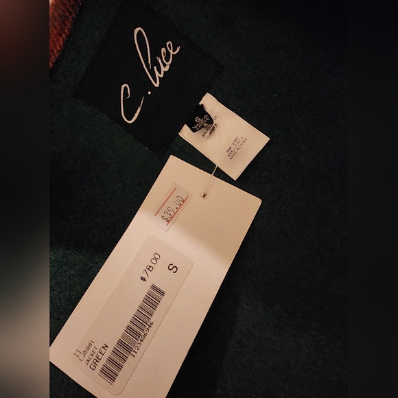 NWT C. Luce shrug, size small, plaid - Picture 5 of 5